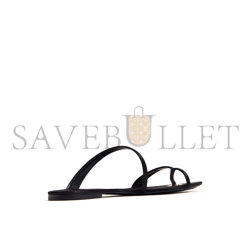YSL TANGER SLIDE SANDALS 7761309QNAO1000 YSL TANGER SLIDE SANDALS 7761309QNAO1000